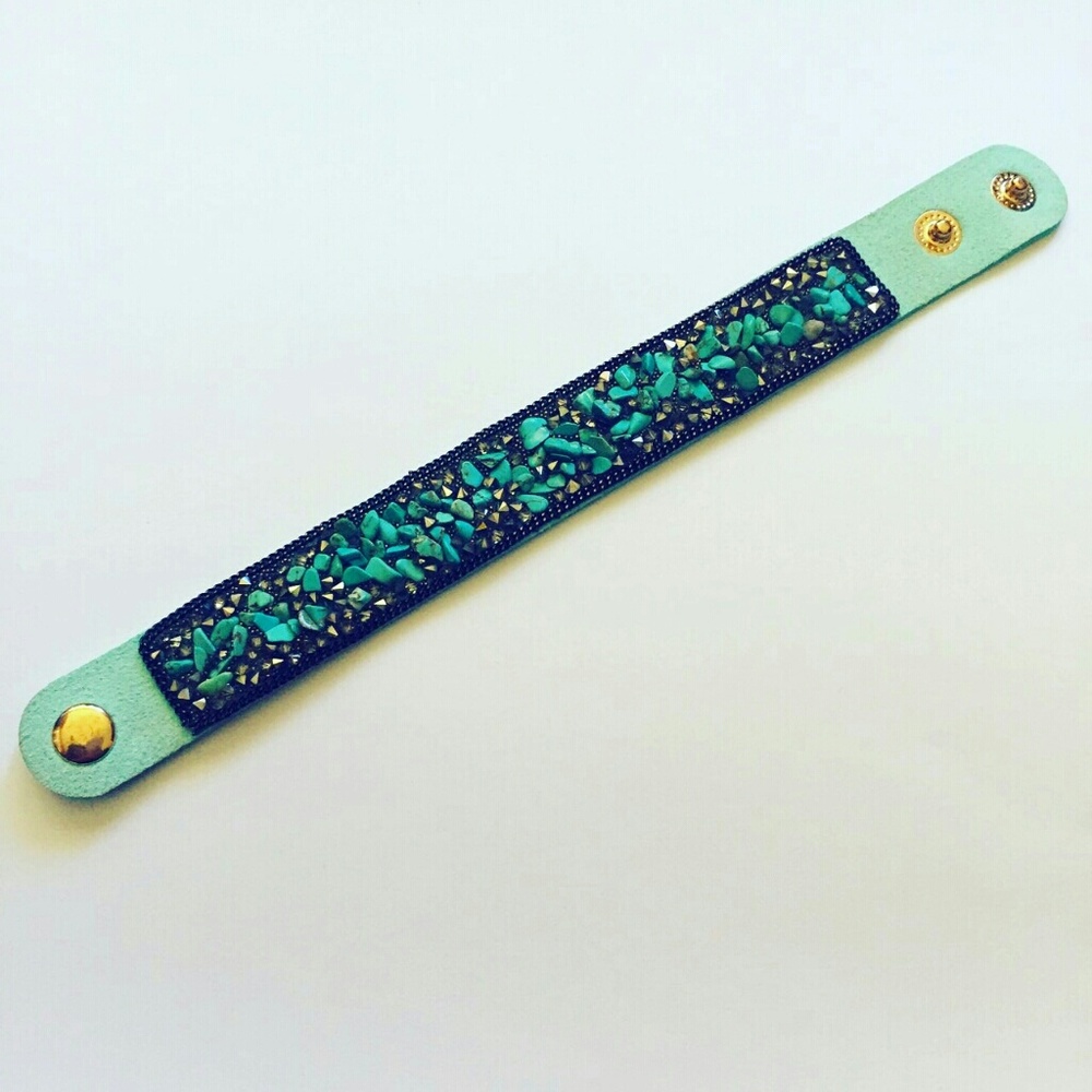 Gem encrusted bracelet